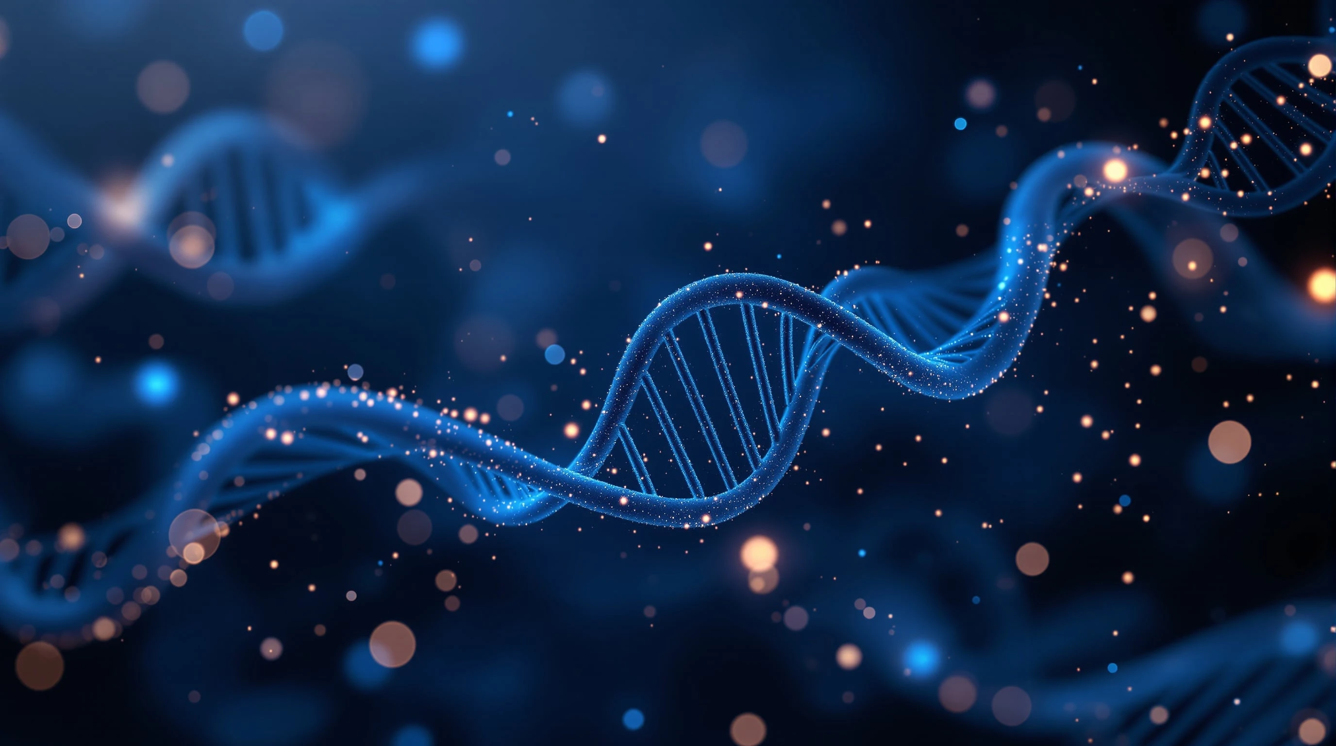 OrthoLiving precision medicine laboratory background